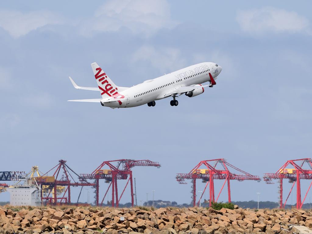 Virgin Australia has launched a new leg from Gold Coast to Bali. Picture: NCA NewsWire / Damian Shaw