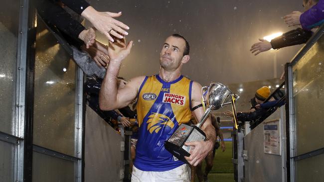 West Coast Eagles captain Shannon Hurn. Picture: Getty Images