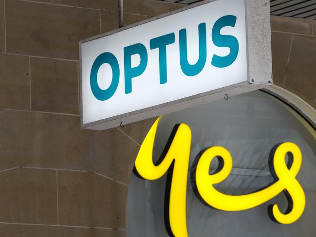 Optus revealed about 2.8 million Australian had their identification details stolen. Picture: Gaye Gerard