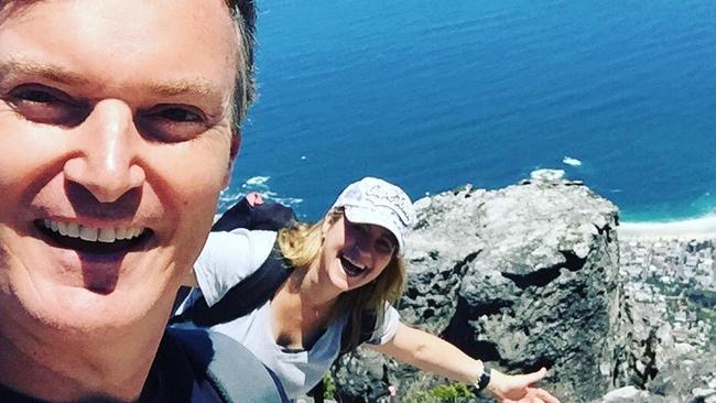 Besties having a baby: Rahni is six months pregnant with the child of her best friend of 20 years, Geoff Dunn. Picture: Instagram/Rahni Sadler