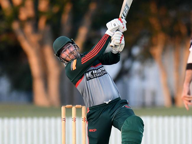 Walkerston batter Sam Vassallo. Picture: Tony Martin