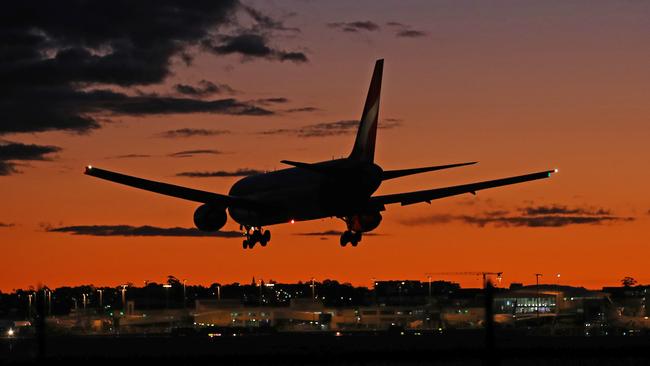 Qantas is looking to sell 14 hectares of mostly undeveloped land surrounding Sydney Airport. Picture: Toby Zerna