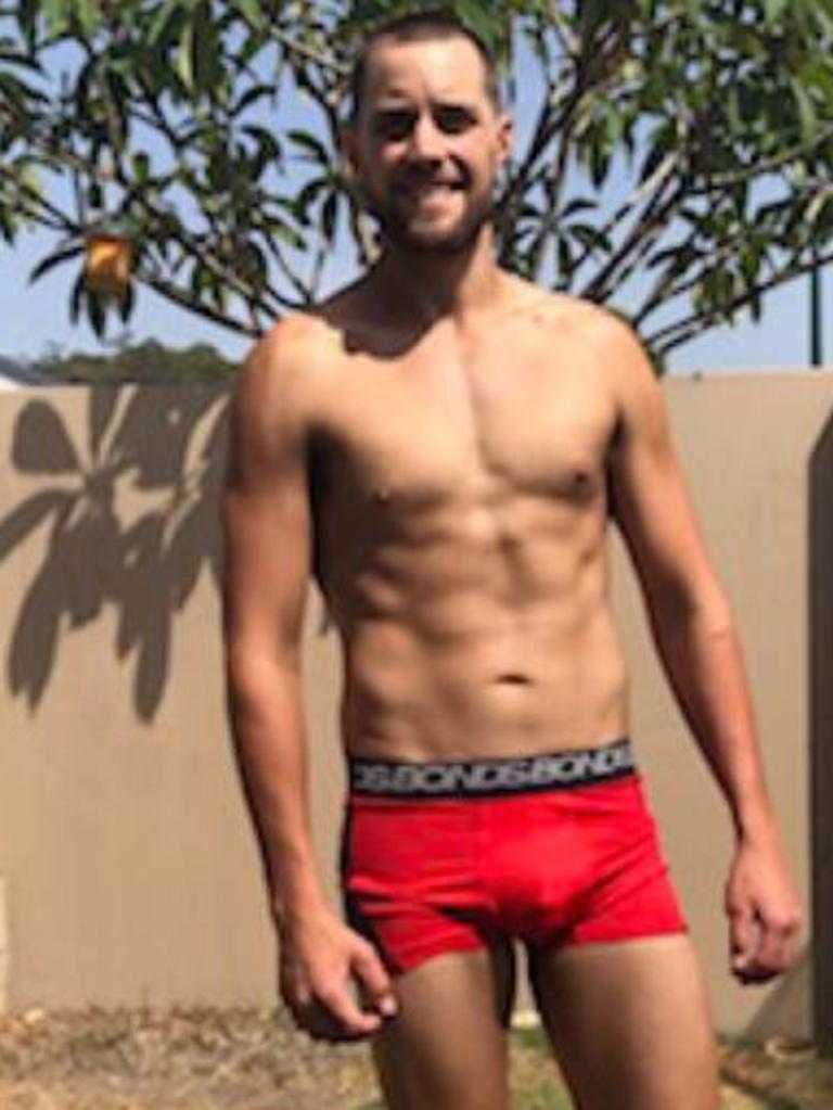 The results after eight weeks.
