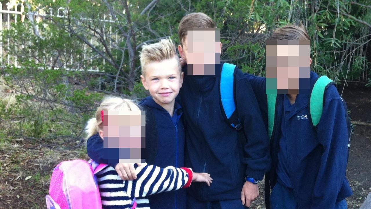Benjy and his siblings when they were younger.