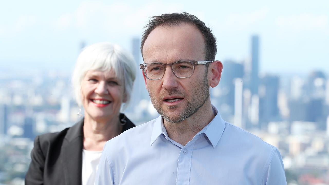 Greens leader Adam Bandt says a six-month ban on new coal and gas projects will be on the table if Labor wants to form a minority government with them. Photographer: Liam Kidston.