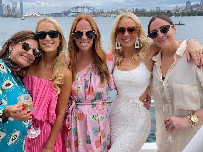 Jackie ‘O’ Henderson threw an unofficial after-party for her closest friends following the successful launch of her lifestyle brand Besties. Picture: Instagram/JackieOHenderson