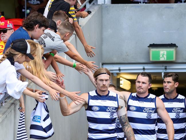 Geelong will face Hawthorn on Easter Monday. Picture: Russell Freeman