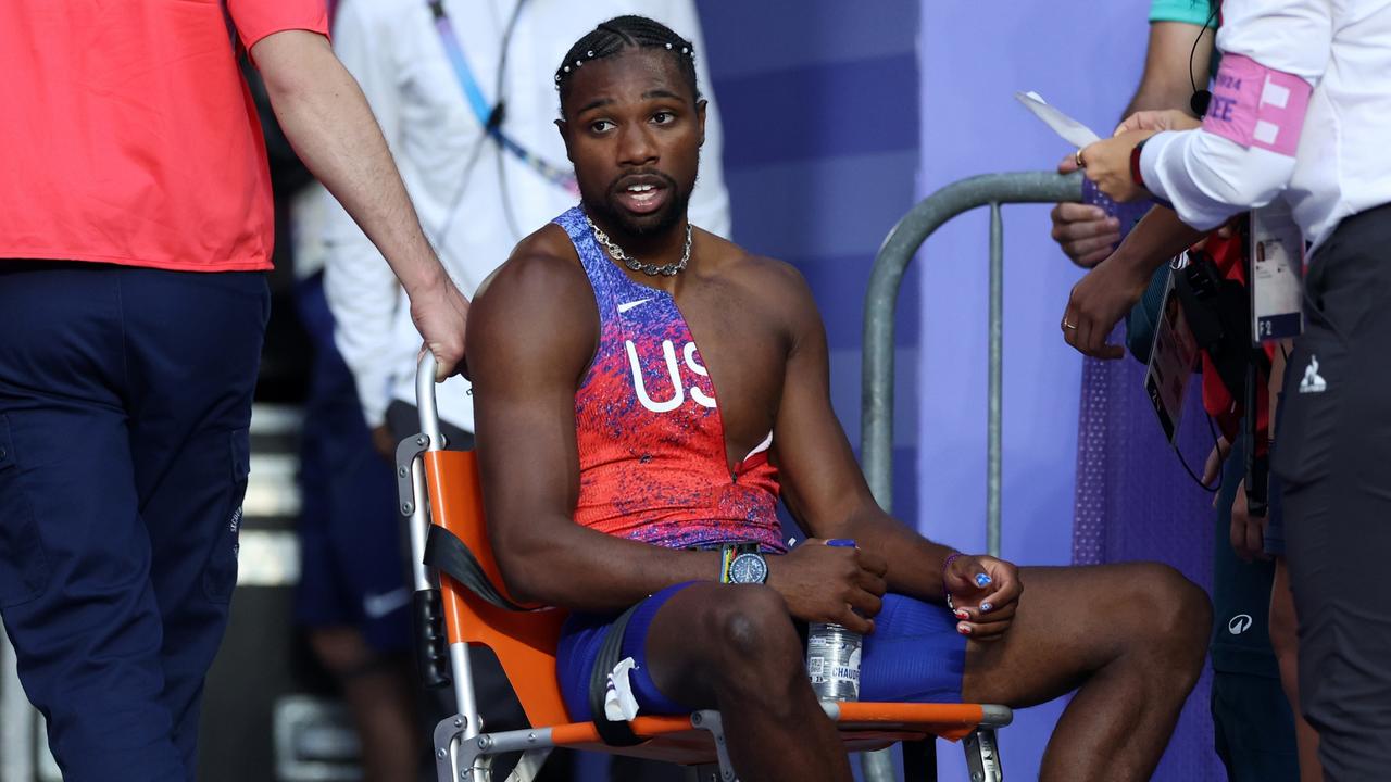 Noah Lyles’ shock revelation after failing to complete sprint double