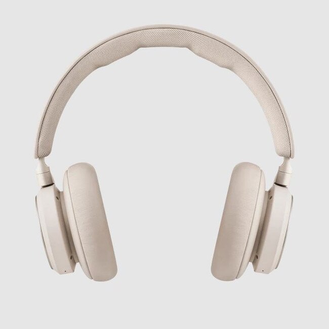 The Bang &amp; Olufsen Beoplay HX headphones feature adaptive noise cancellation.