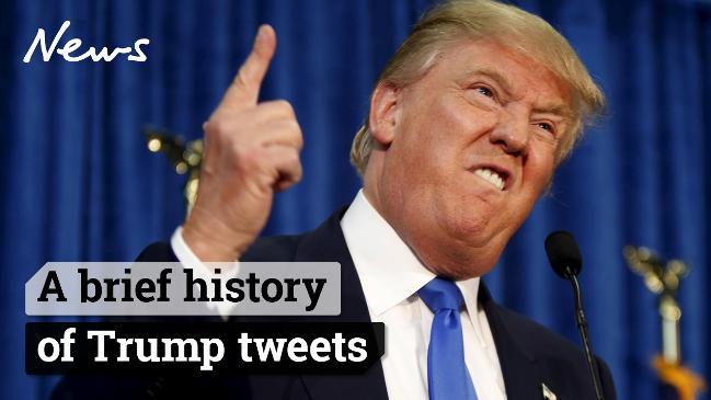 A brief history of Trump tweets