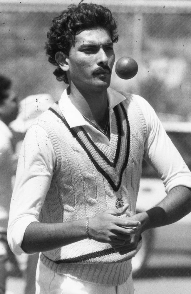 Ravi Shastri in 1986; the last young spinner to truly succeed touring Australia.