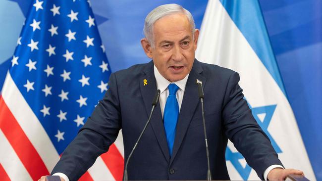 Israel's Prime Minister Benjamin Netanyahu is well aware that any disagreement with the Trump administration carries risks. Picture: AFP