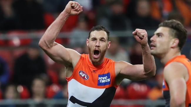 Shane Mumford is a GWS player again. Picture: Phil Hillyard