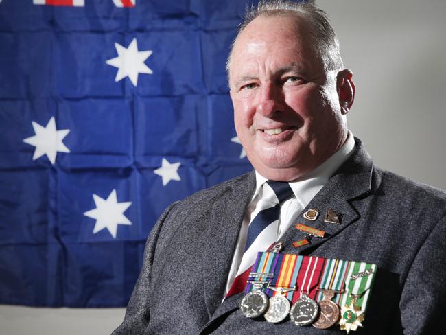 Stephen Emerson of Long Jetty is an OAM recipient. Tuesday 23rd January. (AAP image / Mark Scott )