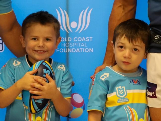 TITANS JOIN WITH THE LOTTERY OFFICE TO SUPPORT GOLD COAST HOSPITAL FOUNDATION