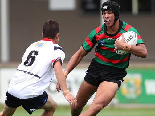 South Sydney's Joseph Suaalii for SG Ball