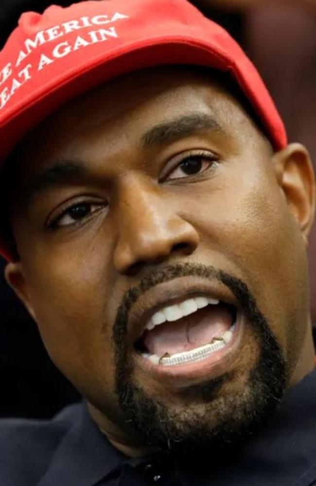 Kanye has shocked the world with his latest move. Picture: Supplied