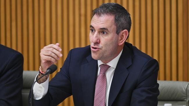 Not afraid of scrutiny, Treasurer Jim Chalmers is happy to be interviewed. Picture: Martin Ollman/NewsWire