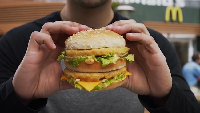 McDonald's delivers the Chicken Big Mac