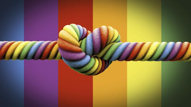 A study by a pair of academics points to defeat for the Yes campaign in the same-sex marriage survey. Picture: Getty