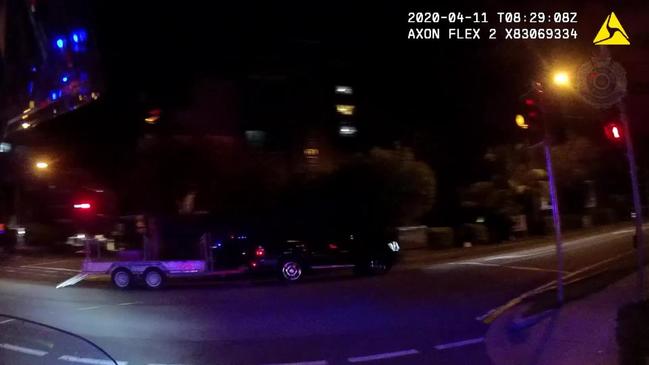 Stolen car pursuit, Sunshine Coast