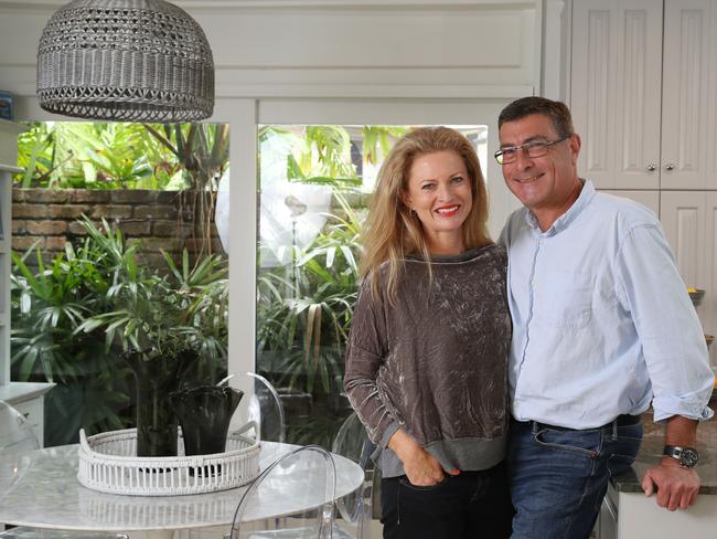 Charmian Grove and Andrew Meagher are selling their Riverview home which has a few of features research shows have become very popular with buyers during Covid. Picture: David Swift