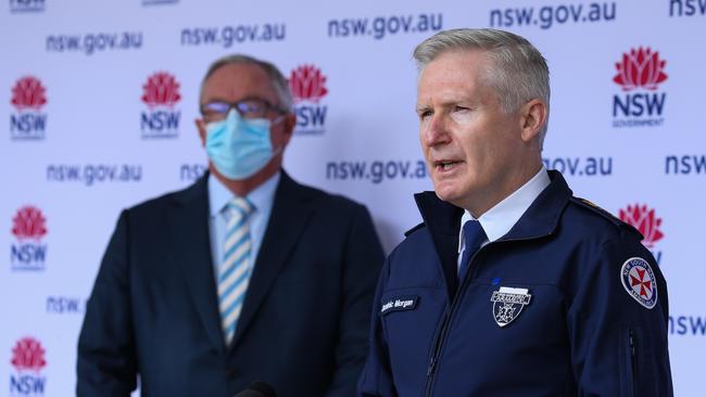 NSW Ambulance Commissioner Dominic Morgan. Picture: NCA NewsWire/ Gaye Gerard