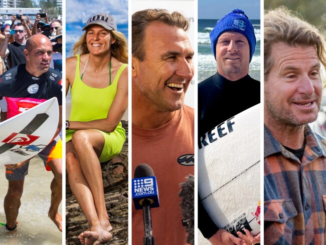 Some of the world's biggest surfing legends are set to compete on the Gold Coast