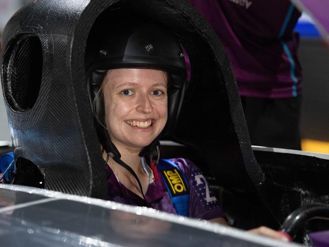 Duhram University Solar Car Team 20 UK Catherine Flanders. Picture: Pema Tamang Pakhrin.