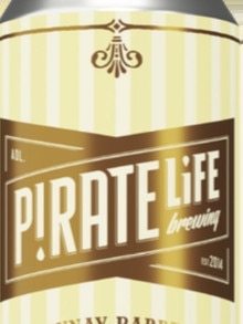 Pirate Life Chardonnay Barrel-Aged Belgian Blonde Ale.