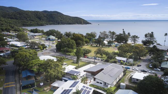 The small community has terrible internet connectivity despite being just over 10km from Cairns. Picture: Scott Burrows