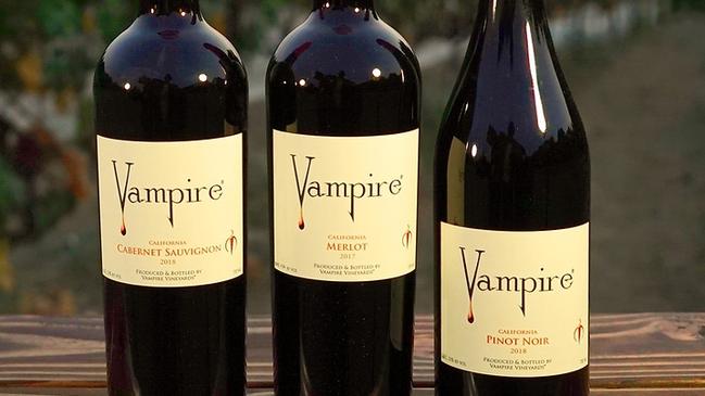 Vampire wines made by attorney turned winemaker Michael Machat.