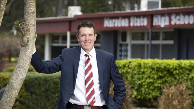 TOP TEACHERS. Marsden State High School principal Andrew Peach won the Excellent Leadership in Teaching and Learning Award. (sponsored by The Courier-Mail). Picture: NIGEL HALLETT