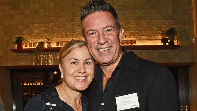 Jane and Dr Hal Rice at Gold Coast Australian of the Year presentations at Exhibitionist Bar, HOTA, Bundall. Pic: Regina King