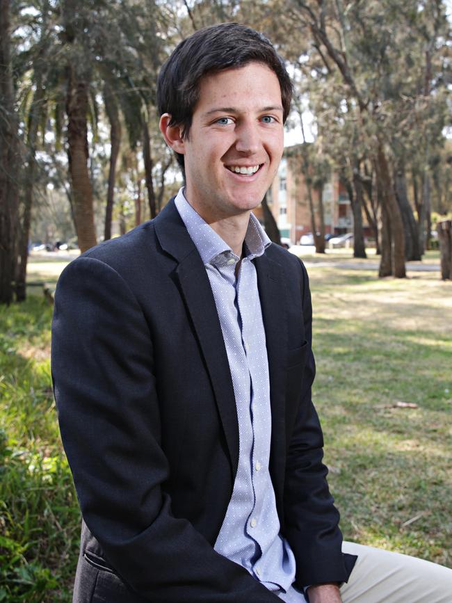 Cr Rory Amon when he was elected to the council in 2017. Picture: Adam Yip