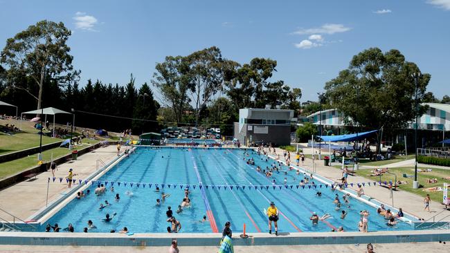 Aquarena is one of more than 10 outdoor pools which have closed today in Melbourne’s east.