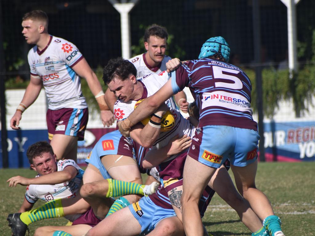 The CQ Capras under-21s scored a 32-24 win over the Mackay Cutters at Rockhampton's Browne Park on Saturday.