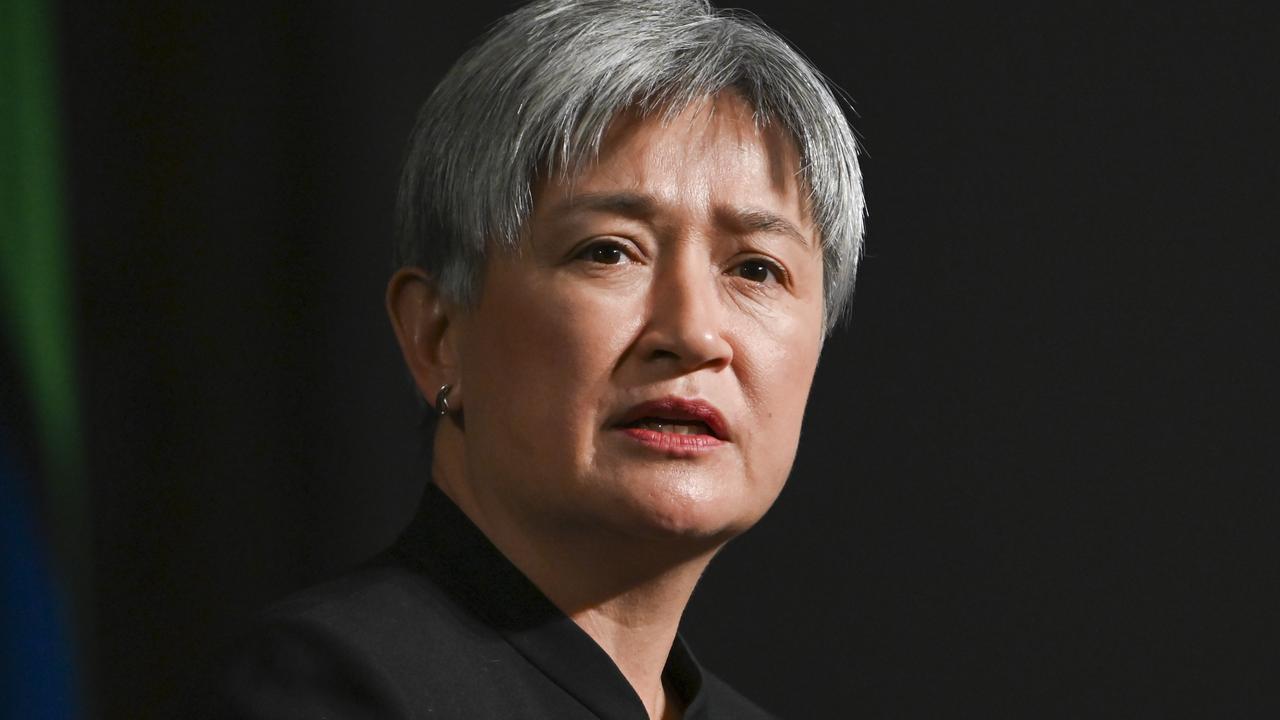 Foreign Affairs Minister Penny Wong. Picture: NewsWire / Martin Ollman