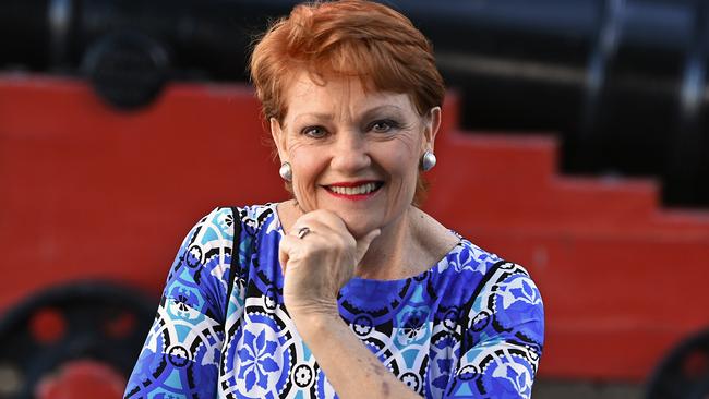 She may not be as sophisticated as most politicians but Senator Pauline Hanson is real and speaks her mind. Picture: Lyndon Mechielsen