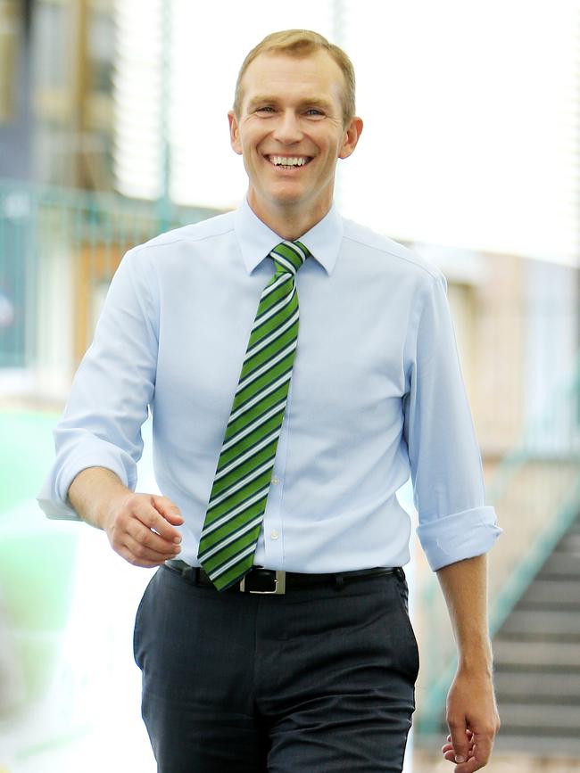 Pictured is NSW Education Minister Rob Stokes at Mona Vale Public School today. Picture: Tim Hunter.