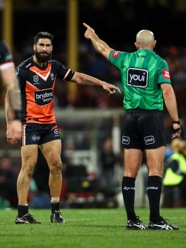 James Tamou escaped a two-match ban thanks to his good character.