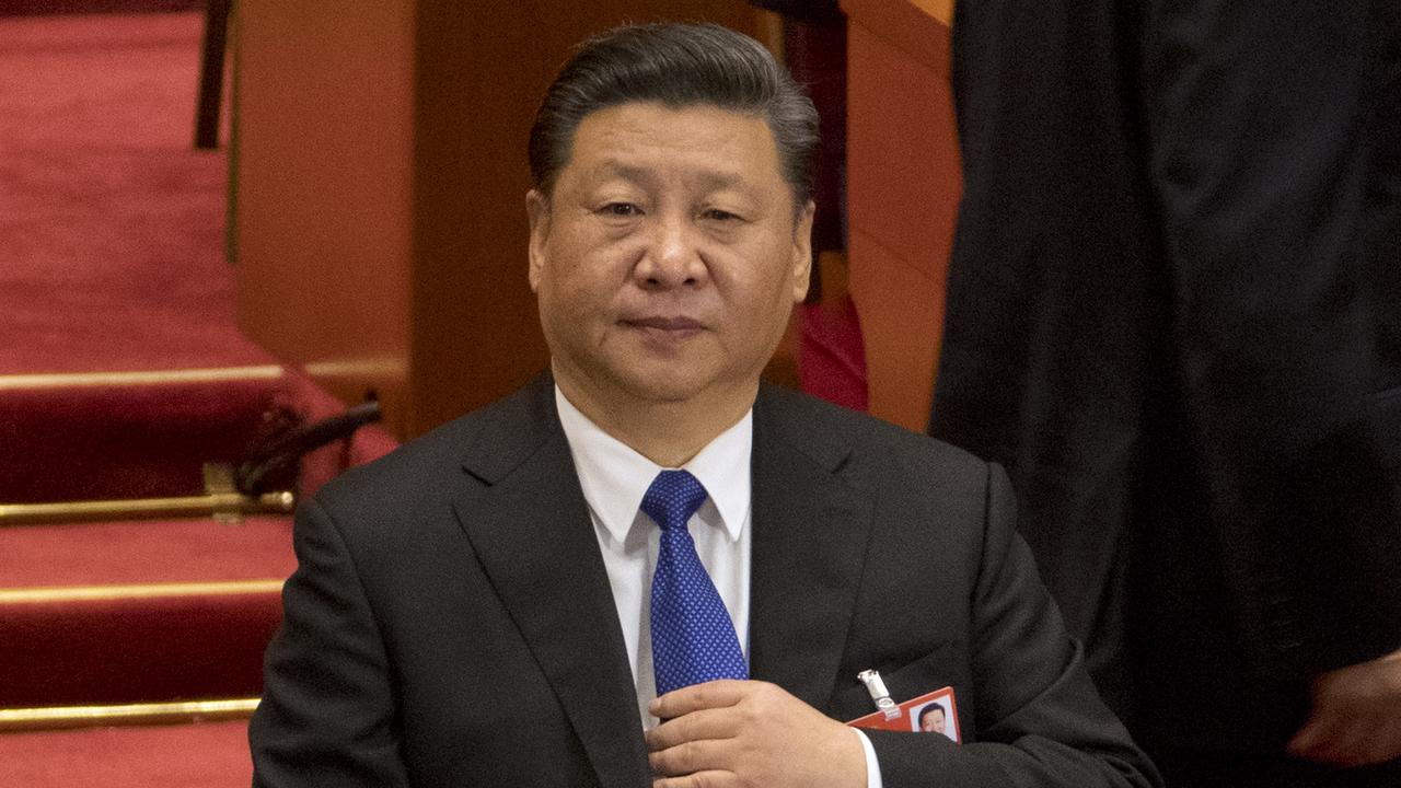 Chinese President Xi Jinping has hit back at US claims. Picture: Mark Schiefelbein/AP