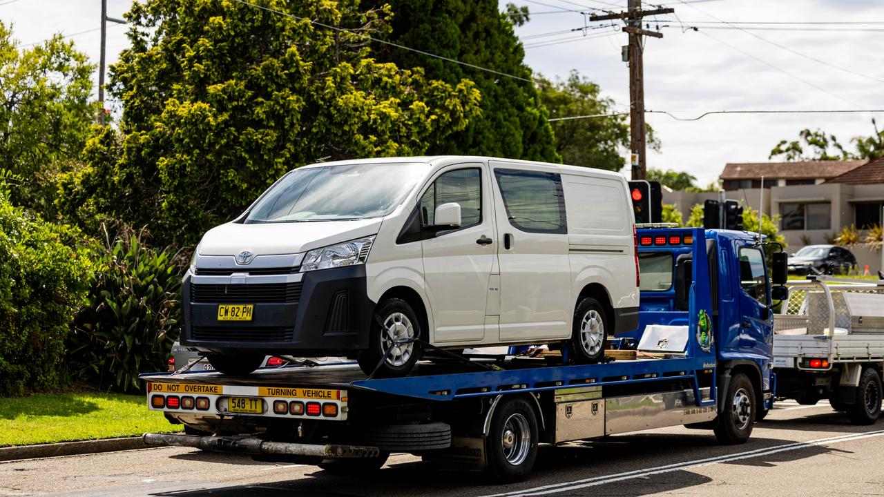 Police said on Friday they had located the van they will allege Mr Lamarre hired in Grays Point NCA NewsWire/ Ben Symons