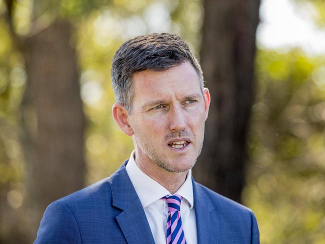 Transport and Main Roads Minister Mark Bailey says the State Government wants to get the Brisbane Metro project right. River. Picture: Jerad Williams