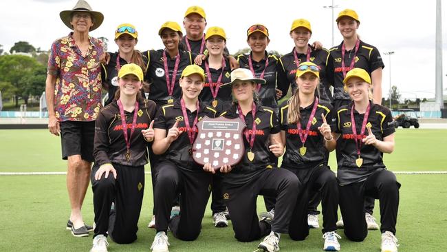 Wests women win the Jodie Pettigrew Shield.