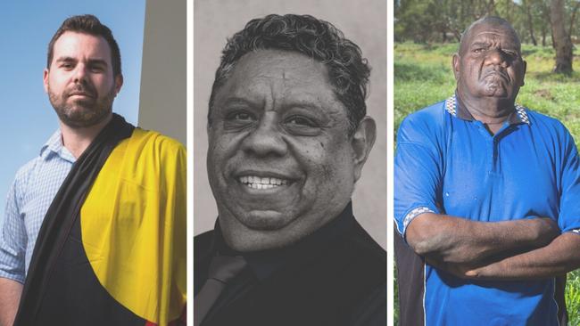 NT ELECTION 2020: Candidates for Gwoja: Chansey Paech (NT Labor), Kenny Lechleitner (Australian Federal Party) and Phillip Alice (CLP).