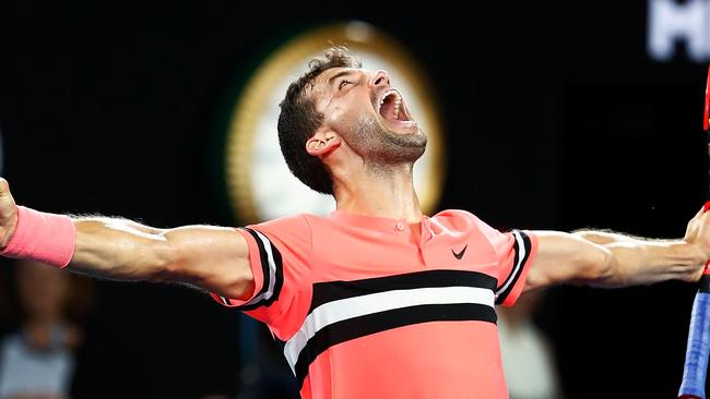 Could Grigor Dimitrov break his grand slaam duck? Pixcture: Getty