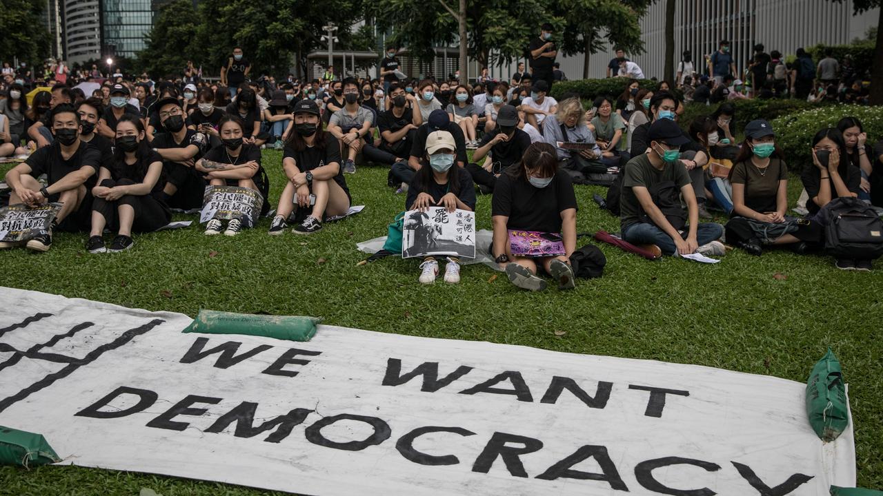 Wanting democracy could now be deemed unpatriotic. Picture: Chris McGrath/Getty Images.