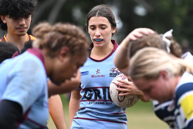Premier women club rugby between Brothers and Norths Saturday May 25, 2024. Picture, John Gass