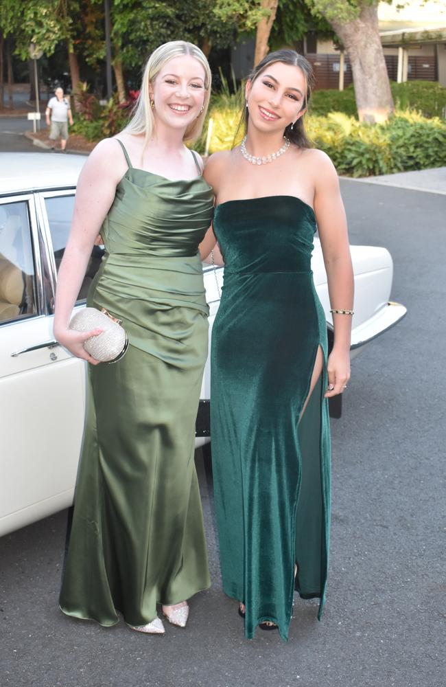 St Teresa's Catholic College students arriving at their 2022 graduation ceremony. Picture: Eddie Franklin